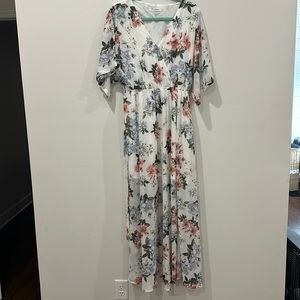 Floral maxi dress